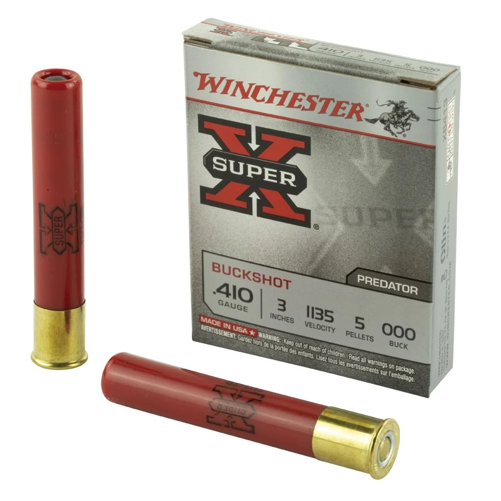 Winchester Super-X 410 Gauge 3" 000 Buckshot Ammo