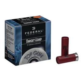 Federal Top Gun 12GA 2-3/4" #7.5 Lead Target Shells 25RD TG1275