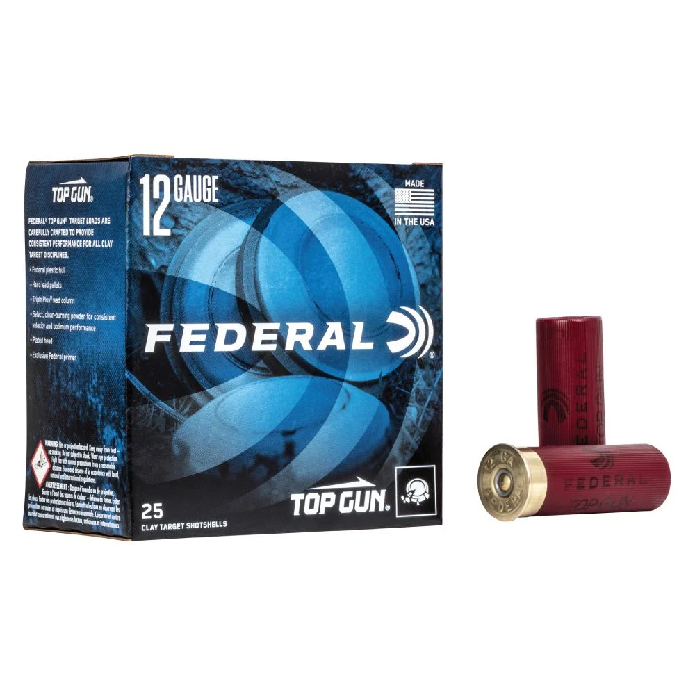 Federal Top Gun 12 Gauge 2.75" #7.5 1 1/8oz Ammo