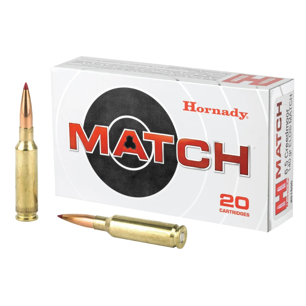 Hornady Match 6.5 Creedmoor 140gr ELD Match Ammo