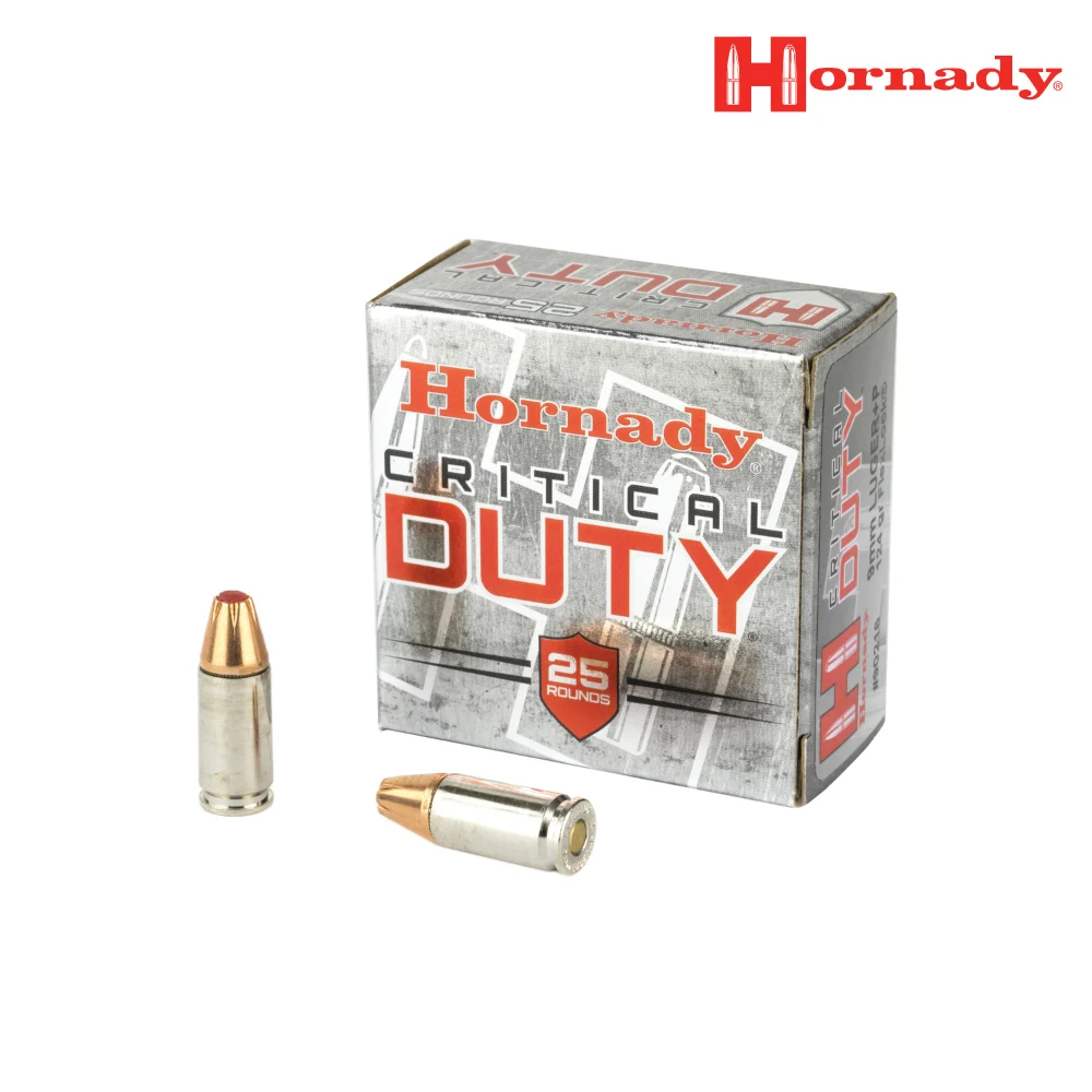 Hornady Critical Duty 9mm +P 124gr Ammo