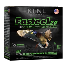 Kent Cartridge Fasteel 2.0 12 Gauge 3.50 1 3/8 oz BB Shot K1235FS40BB