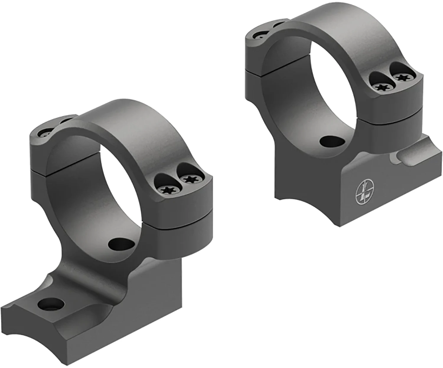 Leupold BackCountry 30mm 2-Piece Ring Mount Matte Black