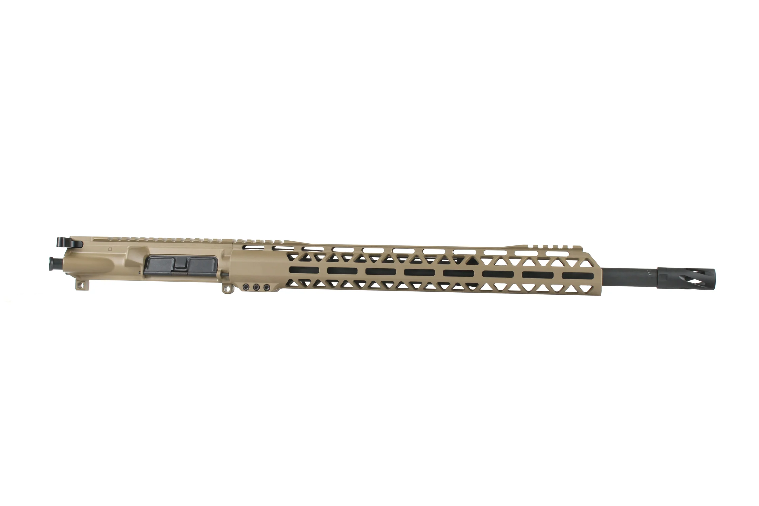 BC-15 | 12.7x42 FDE Cerakote Upper | 18" Parkerized Heavy Barrel | 1:20 Twist | Mid-Length Gas System | Talon 15” MLOK Split Rail | with BCG & Charging Handle
