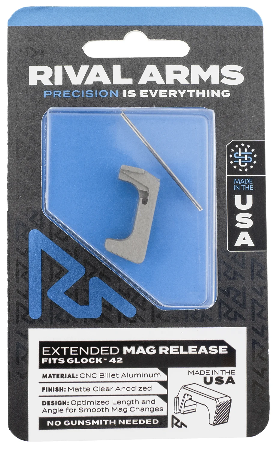 Rival Arms RA72S001D Extended Mag Release – Sig P320