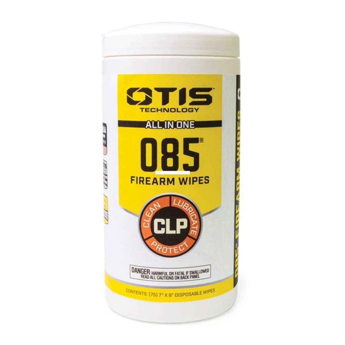 OTIS | O85® CLP WIPES CANISTER [75 COUNT]