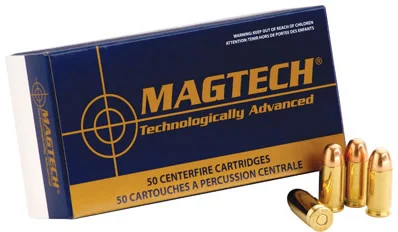 Magtech Sport HuntingHandgun Ammunition 38J, 38 Special, Lead Semi-Wadcutter, 158 GR, 755 fps, 50 Rd/bx