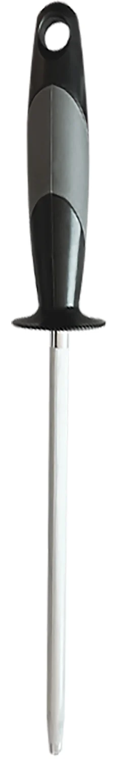 AccuSharp 032C Sharpening Steel, 9-inch Black Handle