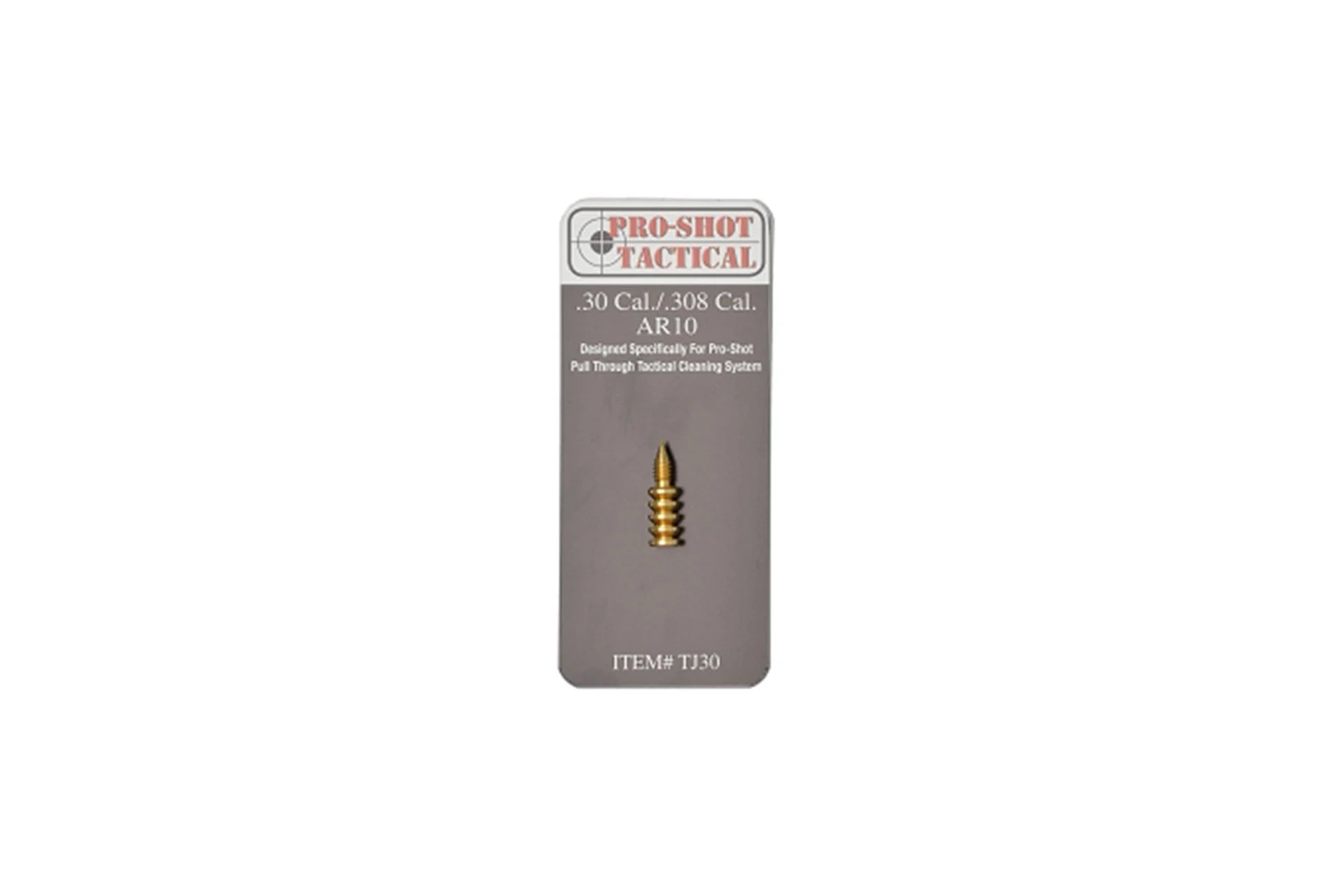 TACTICAL CLEANING JAG - .30 CALIBER/.308CALIBER/7.62MM - PSTTJ30