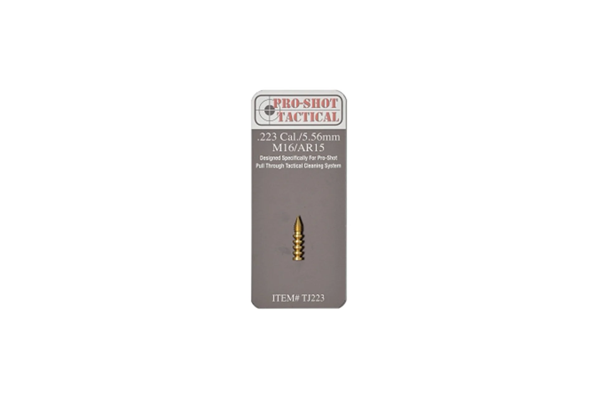 TACTICAL CLEANING JAG - .22 CALIBER RIMFIRE/.223CALIBER/5.56MM - PSTTJ223