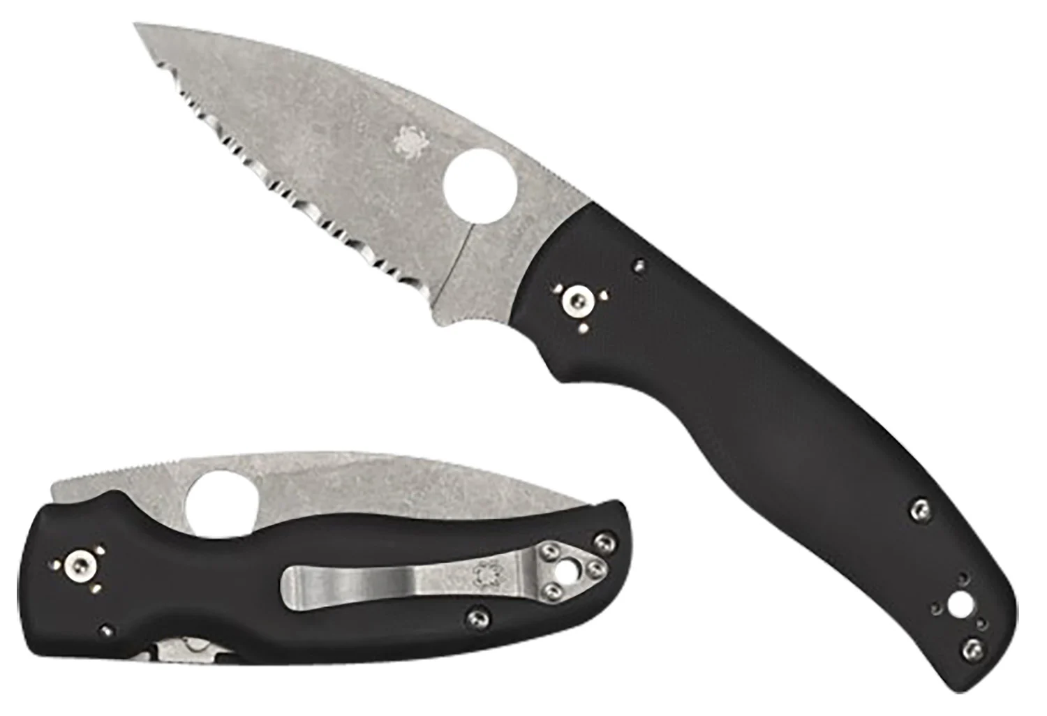 Spyderco Shaman C229GP 3.58 inch CPM S30V Folding Knife