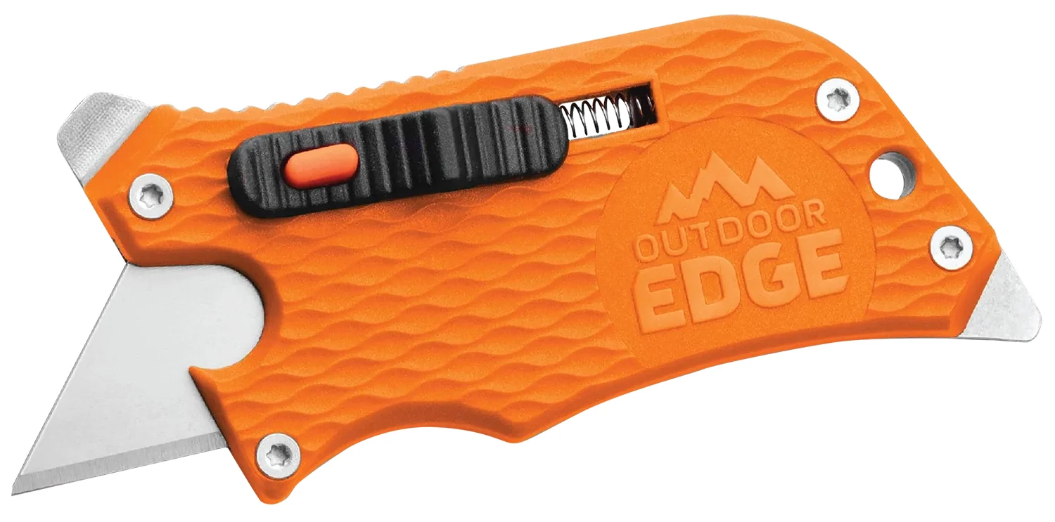 Outdoor Edge SlideWinder SWB10C Utility Razor, 0.75″ Blade
