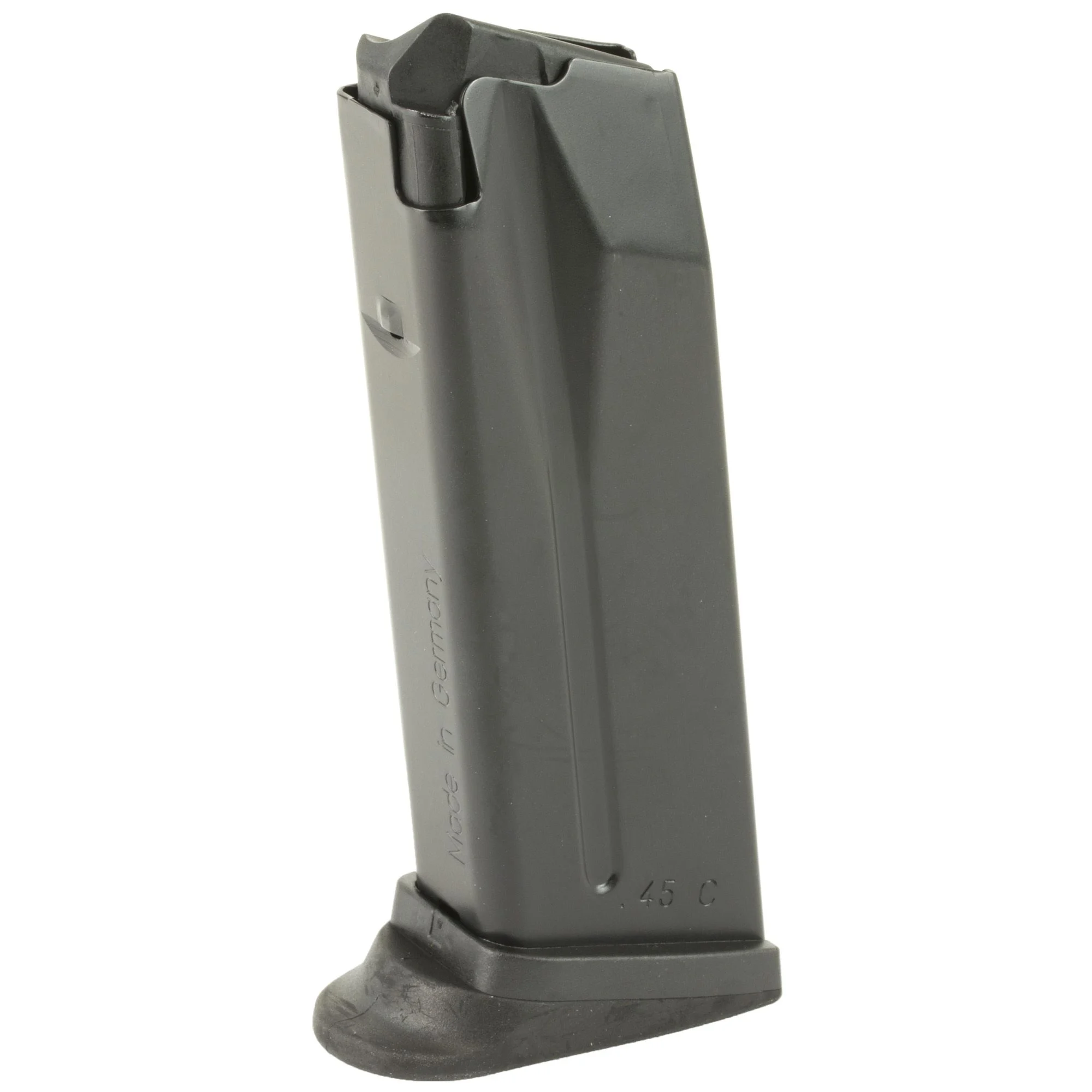 HK 234269S OEM Black Detachable with Extended Floor Plate 8rd 45 ACP for H&K USP Compact, 45 Compact - 52301