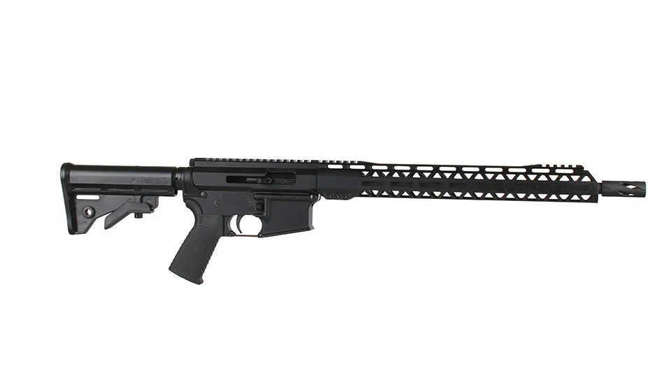 BC-22 | .22 LR Right Side Charging Rifle | 16" Parkerized Heavy Barrel | 1:16 Twist | Blowback Gas System | Talon 15” MLOK Split Rail | No Magazine