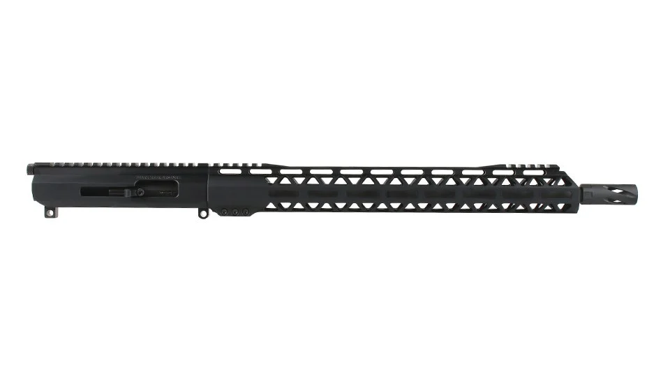 BC-15 | .17 Mach 2 Right Side Charging Upper | 16" Parkerized Heavy Barrel | 1:9 Twist | Blowback System | Talon 15” MLOK Split Rail | with BCG & Charging Handle