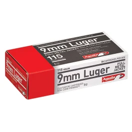 Aguila 9mm 115 Grain FMJ, 50 Rounds 1E097704