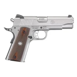 Ruger SR1911 Commander-Style .45 ACP Pistol – 4.25" Barrel, 7+1 Rounds, Model 6702
