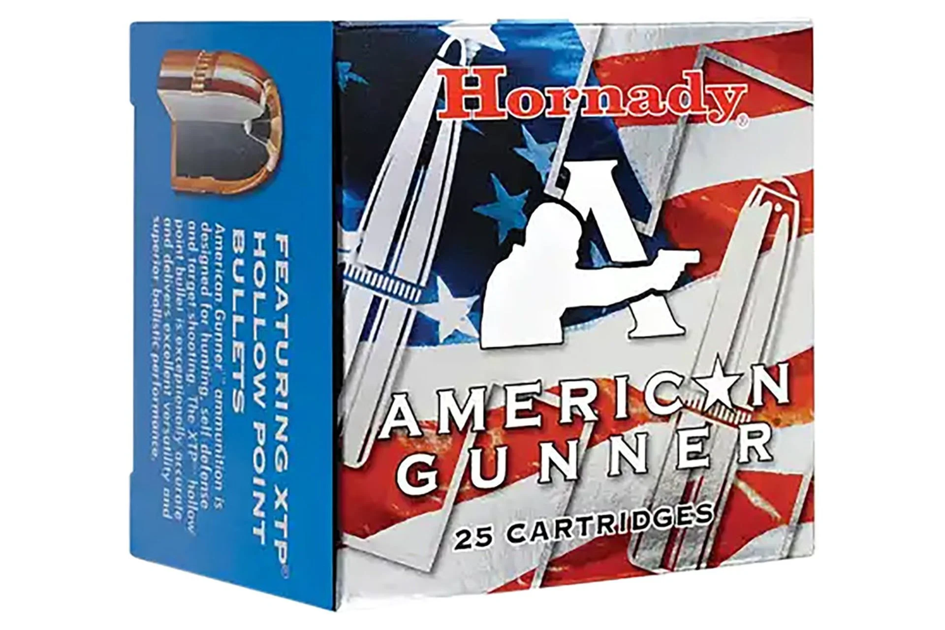 Hornady 90324 American Gunner 38 Special 125 gr 900 fps Hornady XTP Hollow Point (XTPHP) 25 Bx/10 Cs - 95558