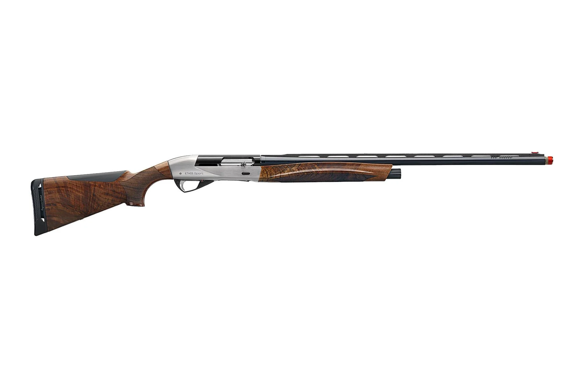 Benelli Ethos Sport 20ga 3" 28" AA-Grade Satin Walnut Brushed Nickel-Plated Receiver 4+1 Semi-Auto Shotgun 10455 - 10455