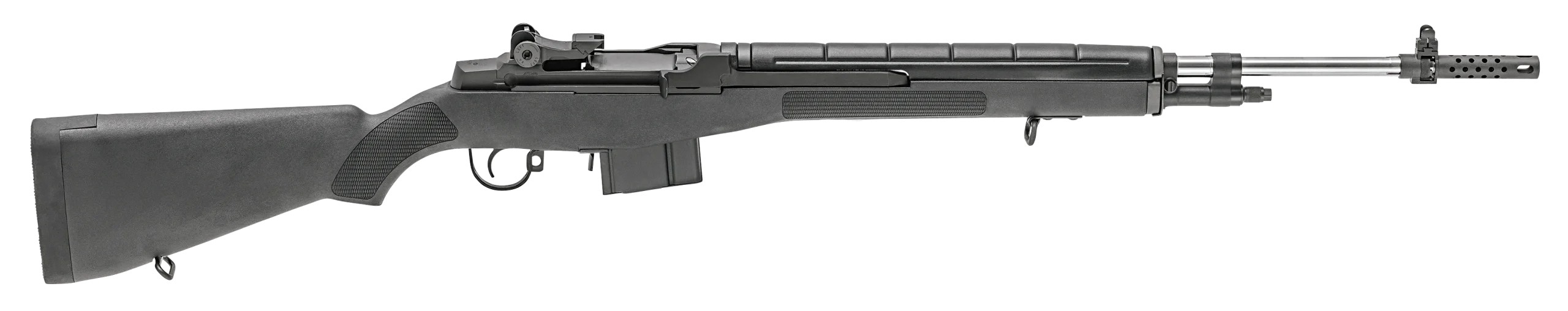 Springfield MA9826C65CA CA Compliant 22" M1A Loaded 6.5 Creedmoor 10+1Rd, CA Compliant Muzzle Brake, Two-Stage Match-Grade Trigger - 51423