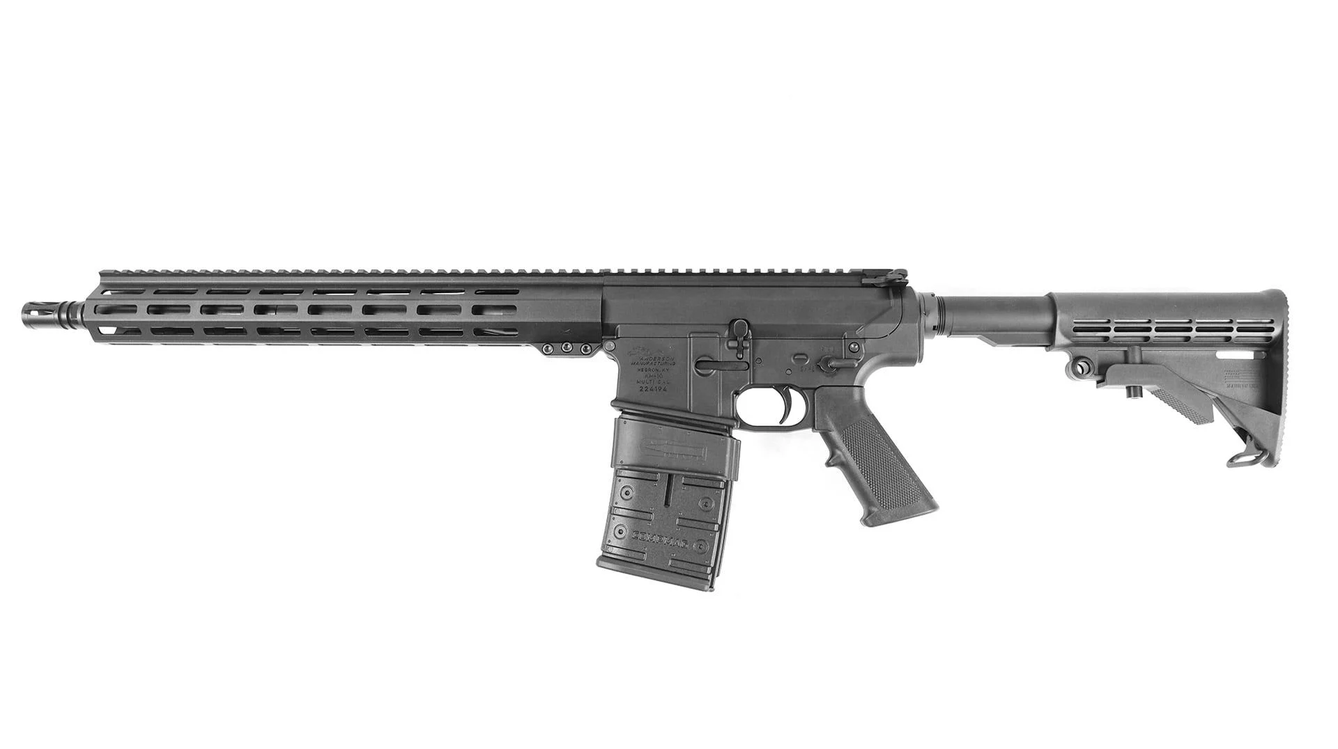 Anderson 18" .308 M-LOK Slick-Side AR-10 Compmag Rifle - 18344