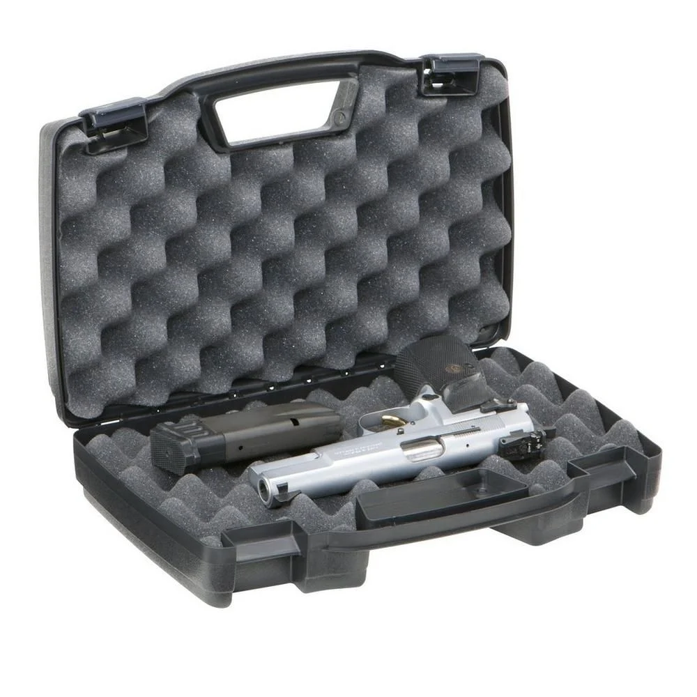 Plano 140300 Protector Series Single Pistol Case, Black - PMC140300