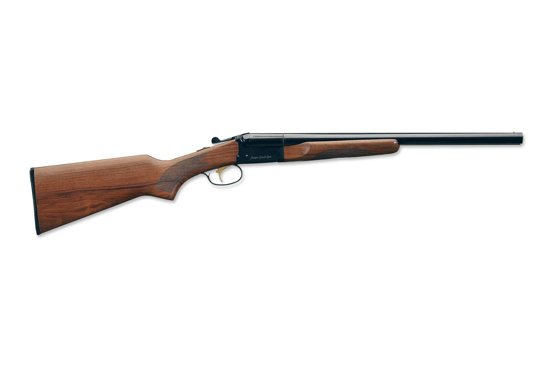 Stoeger 31460 12GA 20" SXS A-Grade Walnut Coach Gun - Blued - 31460
