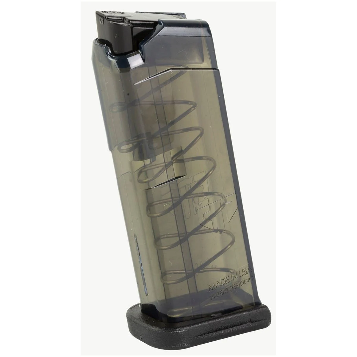 Elite Tactical Systems Group, Magazine, 380 ACP, 7 Rounds, For Glock 42, Carbon Smoke - SMK-GLK-42
