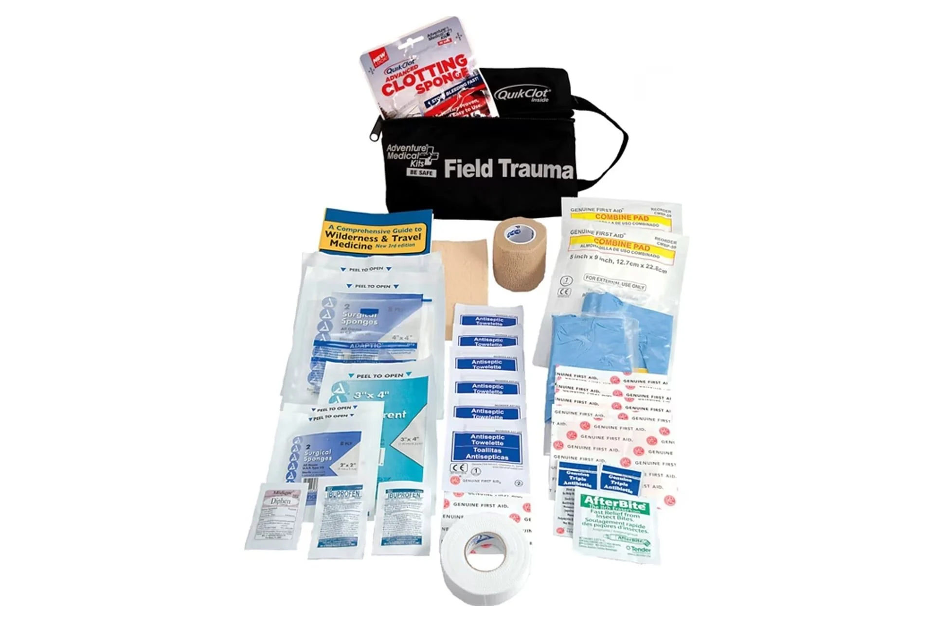 Adventure Medical Kits 2064-0291 Tactical Field/Trauma with QuikClot First Aid Kit - 2064-0291