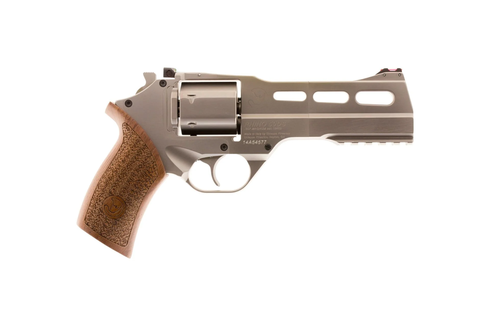 Chiappa Firearms Rhino 50SAR Nickel .357 Mag 5" Revolver - CF340.247