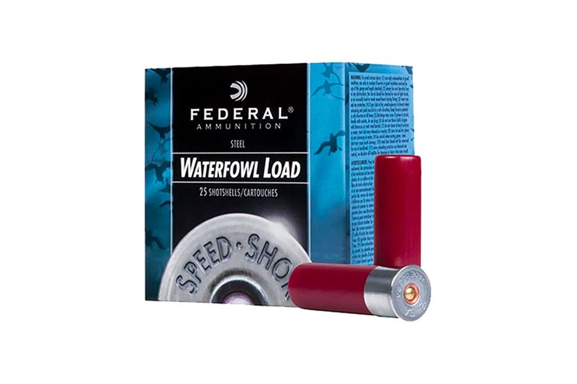 Federal 20Ga 2.75" 3/4oz #7 Speed Shok High Velocity Steel Shot Shotgun Ammo - 250 Rounds - WF208 7-Case