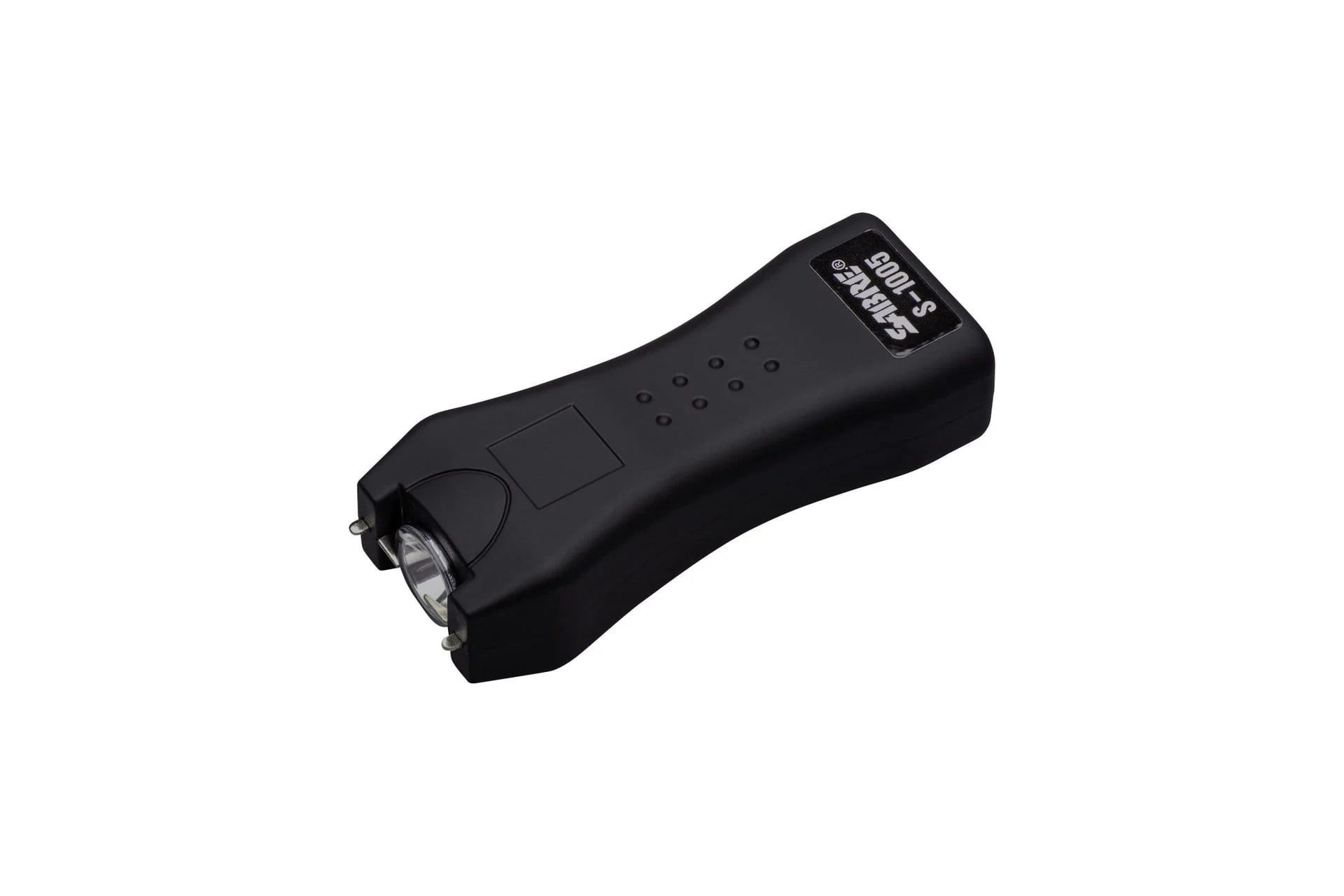 Sabre 2-in-1 Stun Gun & Flashlight w/ Belt Holster - S-1005-BK