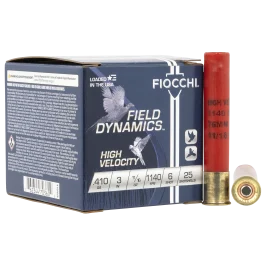 Fiocchi Field Dynamics 410 Gauge 3 11/16 oz 6 Shot 410HV6