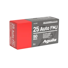 Aguila 25 ACP 50 Gr FMJ