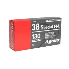 Aguila 38 Special 130 Gr FMJ