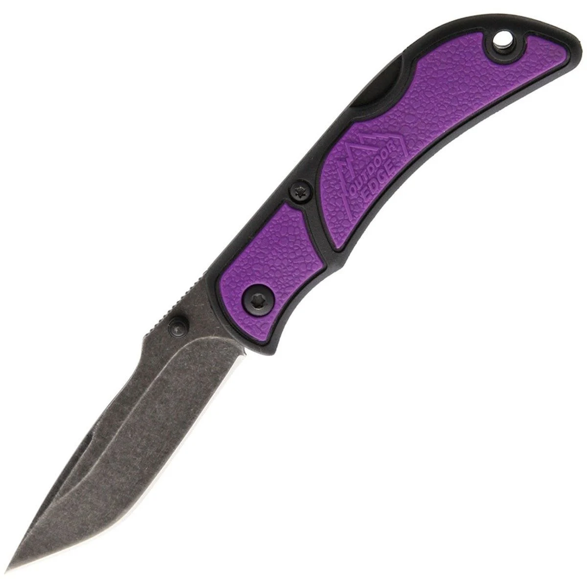 Outdoor Edge 2.5 CHASM - Small, Plain Edge Purple - CHP-25C