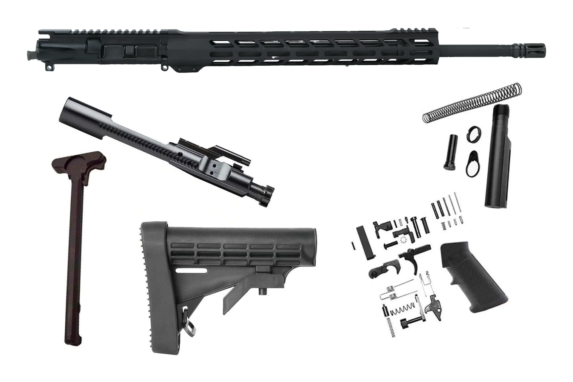 NBS 20″ 5.56 NATO Government Rifle Phosphate M-LOK Rifle Kit