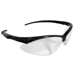 Radians Outback Safety Glasses (Clear Lenses/Black Frame)