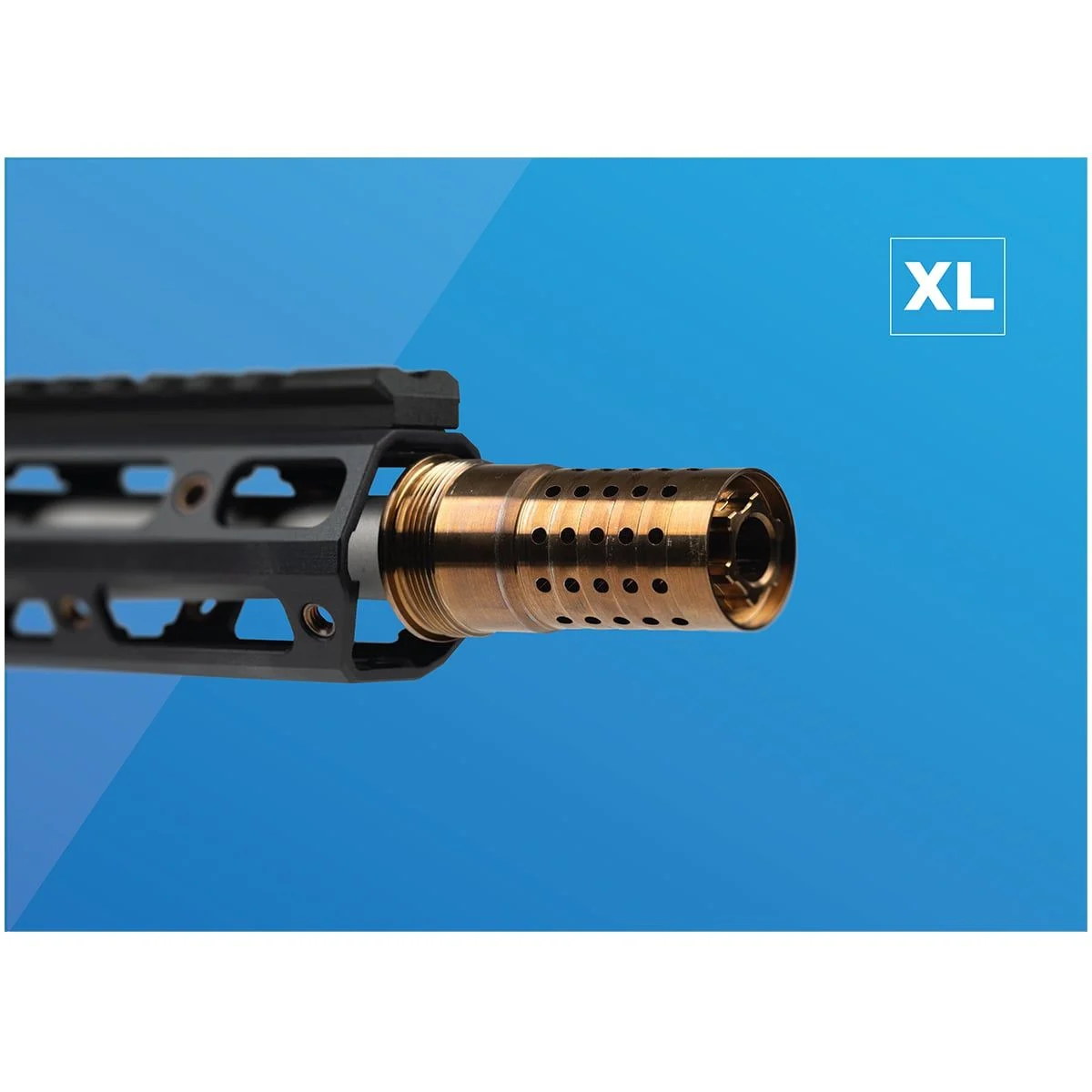 Q Cherry Bomb 8.6 BLK Muzzle Brake - M18-1.5 - CB-M18-1.5