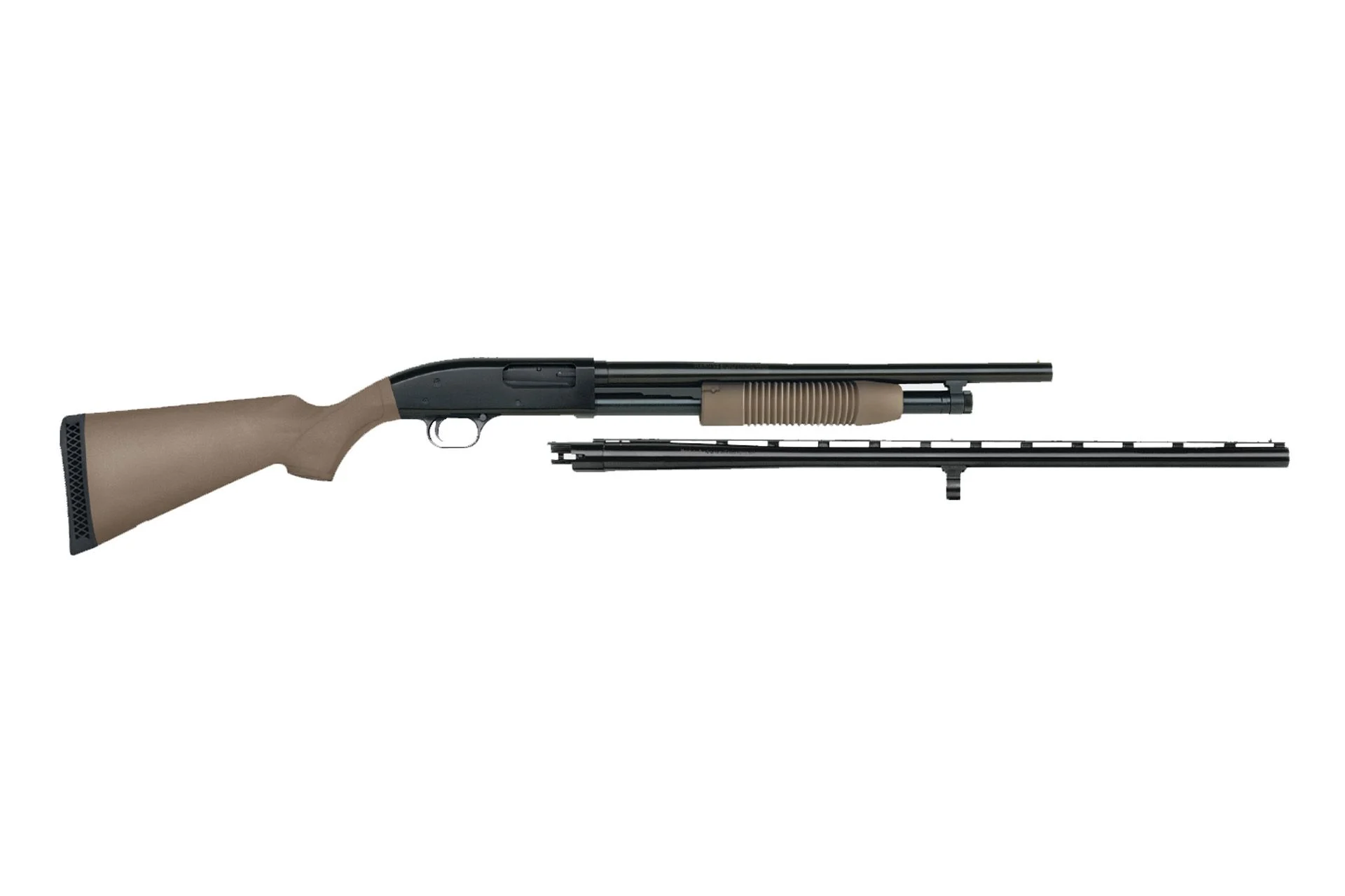 Mossberg Maverick 88 12 GA Combo 28"/18.5" 3" Pump-Action Shotgun - FDE - 31019