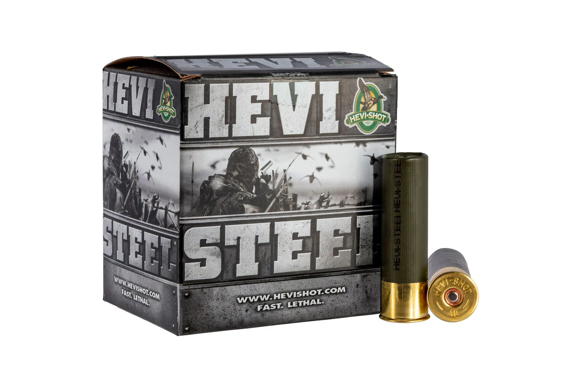 HEVI-Shot Hevi-Steel 12GA 2.75" 1 1/8 oz #2 Shotgun Ammo - 25 Rounds - HS61222