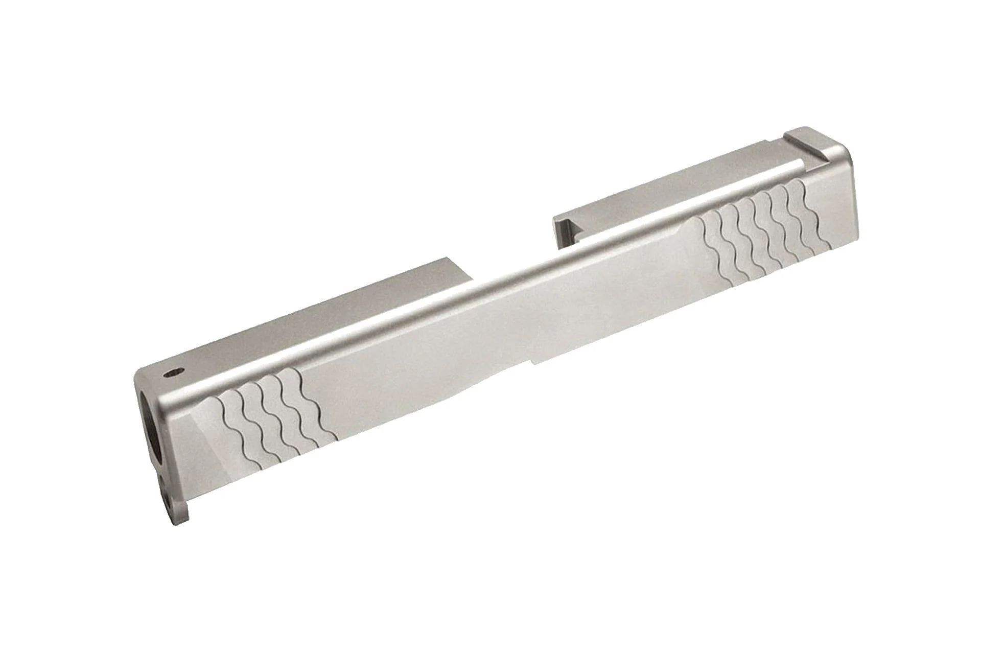 Lone Wolf Arms Alpha Wolf G17 9mm Stripped Slide for Glock 17 Gen 3 - Wave - AW-SLIDE17-G3-OEM-MP
