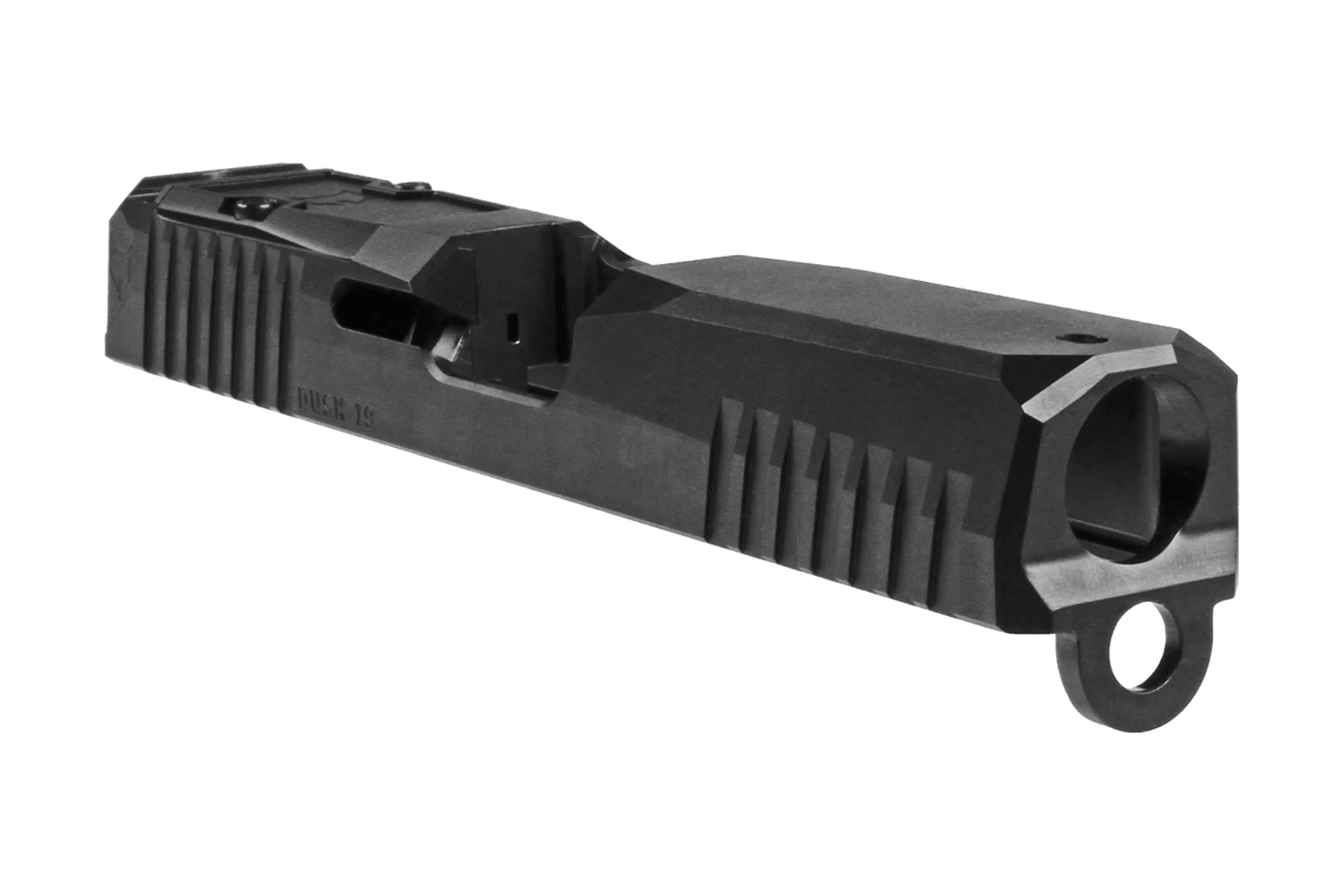 Lone Wolf Arms Dusk G19 9mm Stripped Slide for Glock 19 Gen 3 - RMR Cut - Black - LWD-DKSlide19-G3-BLK