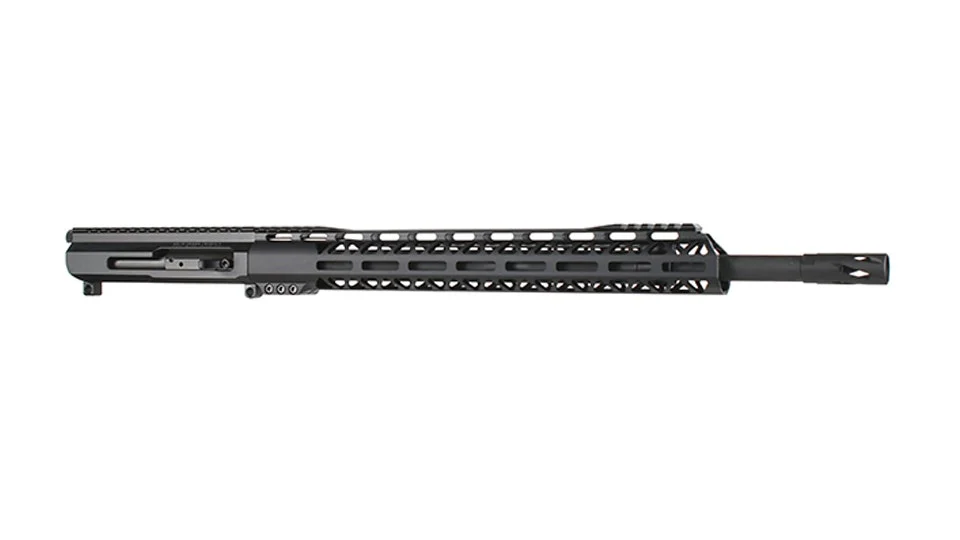BC-15 | .450 Bushmaster Right Side Charging Upper | 18" Heavy Barrel Parkerized | 1:24 Twist | Mid-Length Gas System | Talon 15” MLOK Split Rail | with BCG & Charging Handle