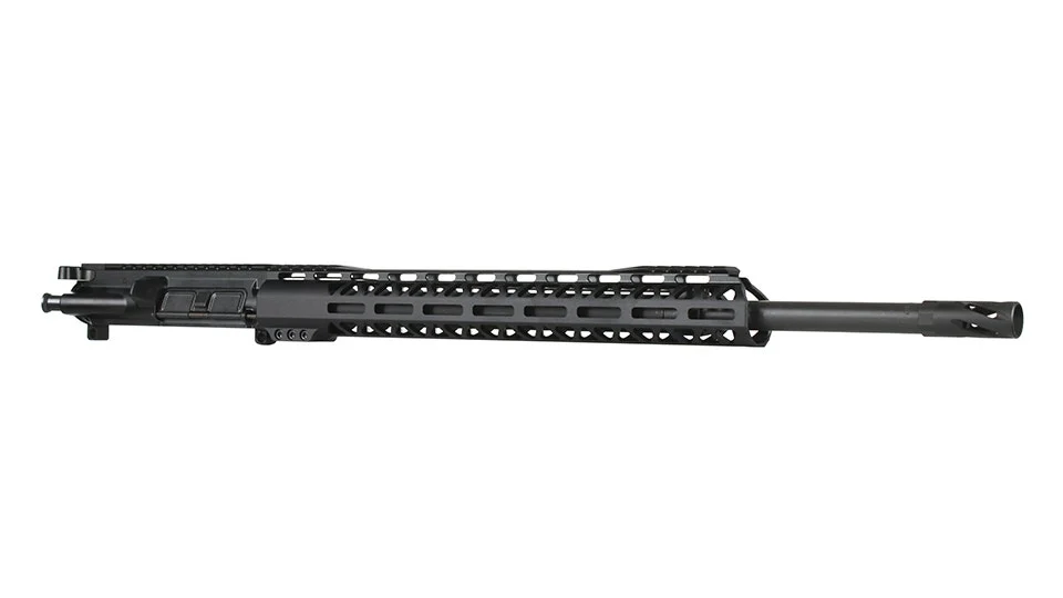 BC-15 | 7.62x39 Upper | 20” Parkerized Government Barrel | 1:10 Twist | Rifle Length Gas System | Talon 15” MLOK Split Rail | with BCG & Charging Handle