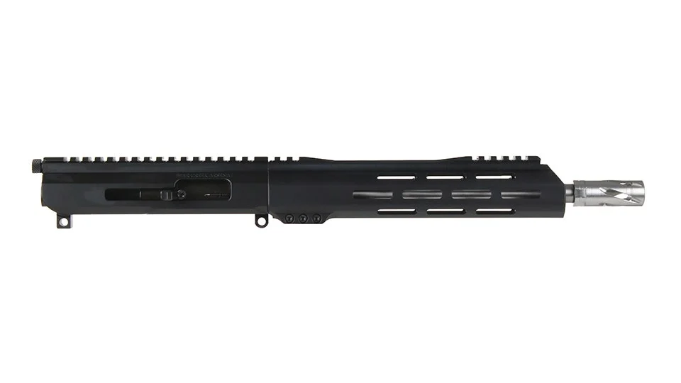 BC-22 | .22 LR Billet Right Side Charging Upper | 10.5" 416R SS Heavy Barrel | 1:16 Twist | Blowback Gas System | 9.5" MLOK | with BCG & Charging Handle