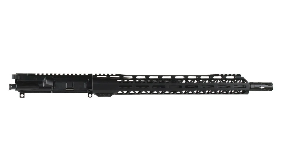 BC-15 | .223 Wylde Upper | 16” Black Nitride Straight Fluted Heavy Barrel | 1:8 Twist | Carbine Length Gas System | Talon 15” MLOK Split Rail | with BCG & Charging Handle