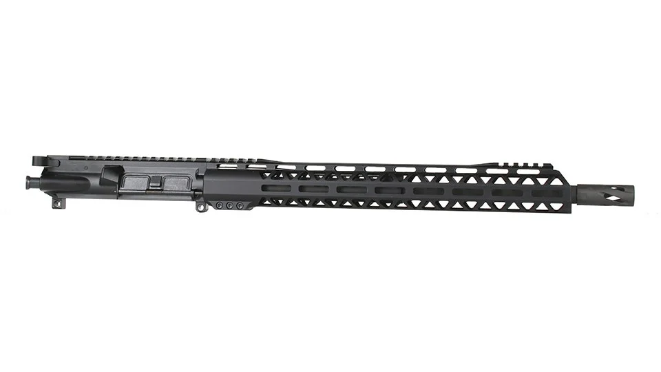 BC-15 | .223 Wylde Upper | 16" Parkerized M4 Barrel | 1:7 Twist | Carbine Length Gas System | Talon 15” MLOK Split Rail | with BCG & Charging Handle