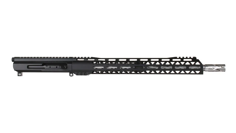 BC-15 | .223 Wylde Right Side Charging Upper | 16" 416R SS Straight Fluted Heavy Barrel | 1:8 Twist | Carbine Length Gas System | 15" MLOK Split Rail