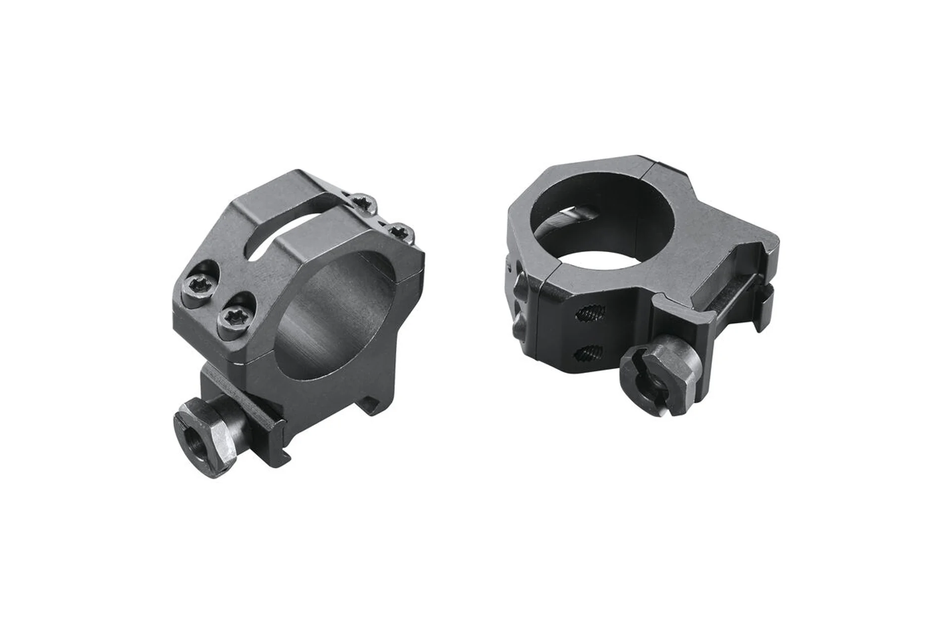 Weaver 4-Hole Skeletal 1in High Scope Rings - WV1019